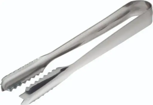 [7192] Ice Tong 18cm S/Steel