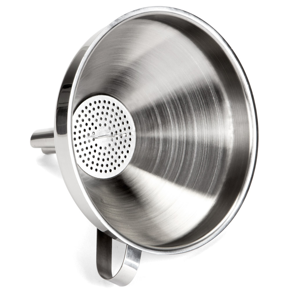 S/Steel Funnel Labelled 10cm