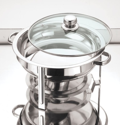 [7308] Round Chafing Dish