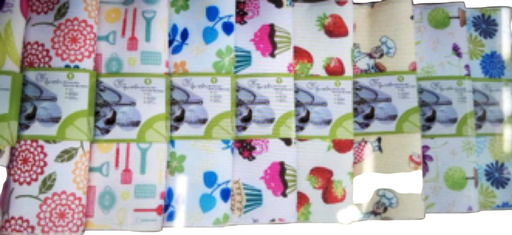 [14042] Printed Dish Drying Mat