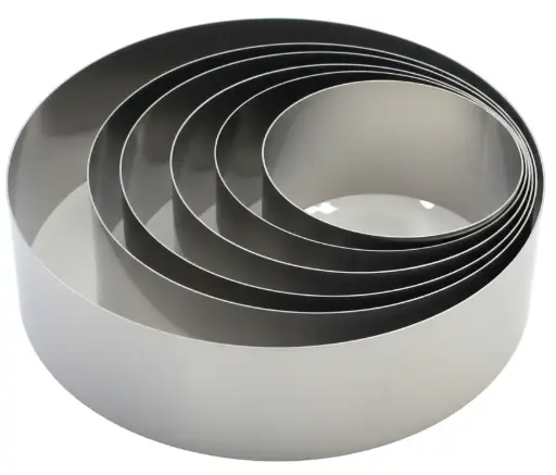 [6121] 6pc Round Cake Mould Set