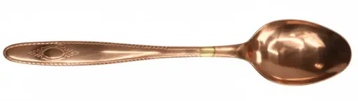 [7940] Copper Plated Serving Spoon
