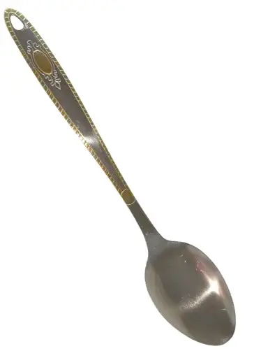 [7940] Copper Plated Serving Spoon