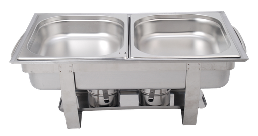 [7951] 2 Bowl Chafing Dish