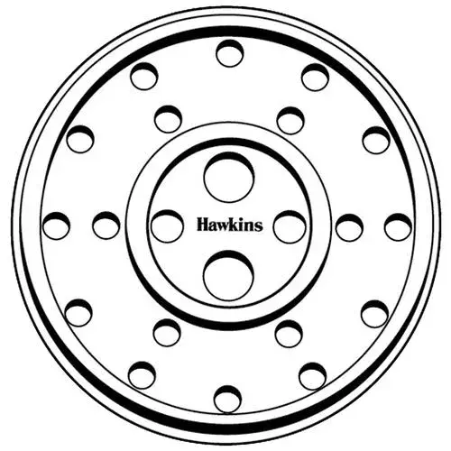 [GRID17SS] Hawkins Standard Grid (Stainless Steel)