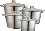 [7481-4] Vinod 4 Pc Stock Pot Set